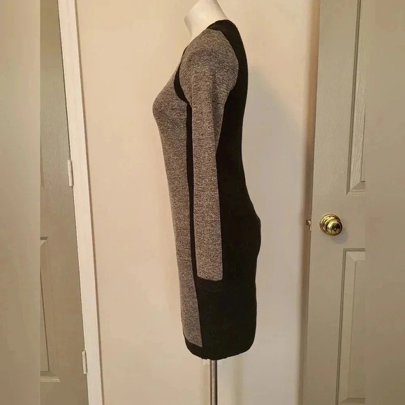 WORTH Colorblock Wool/Silk Blend Dress(2) - Picture 3 of 8